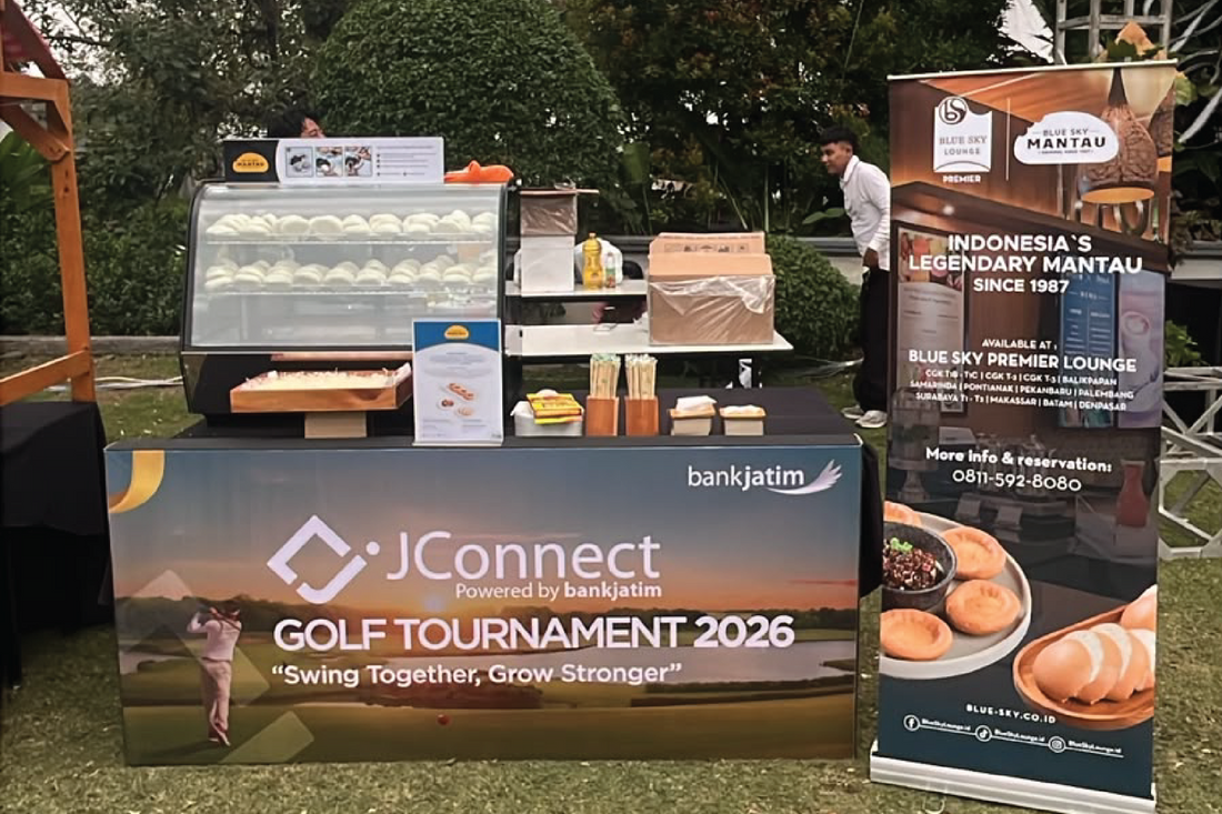 Blue Sky Premier Lounge Participates as Sponsor in JConnect Golf Tournament 2026, Celebrating Bank Jatim’s 65th Anniversary